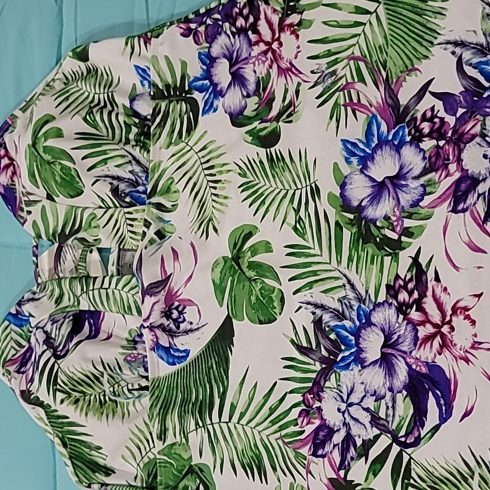 NWT- Hibiscus and Palm Tankini